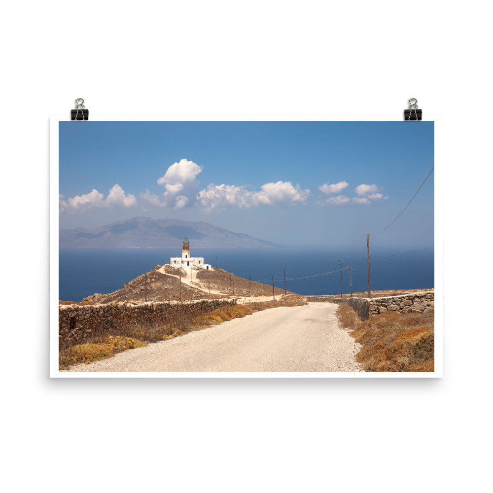 Armenistis Lighthouse, Mykonos, Greece