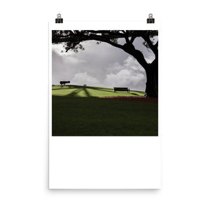 Wall art color photography print poster of Millers Point park in Sydney Australia